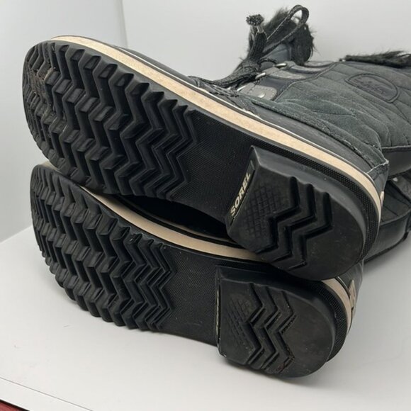 Sorel Unisex Tofino II Waterproof‎ Cold Weather Black Winter Boots Youth Size 5 - Picture 9 of 10